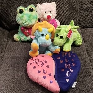 6 Piece Valentine's Day Stuff Animals